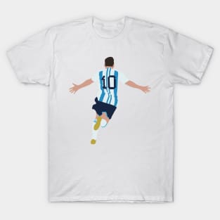 Lionel Messi minimalist illustration T-Shirt